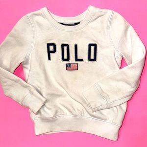 Girl polo sweatshirt